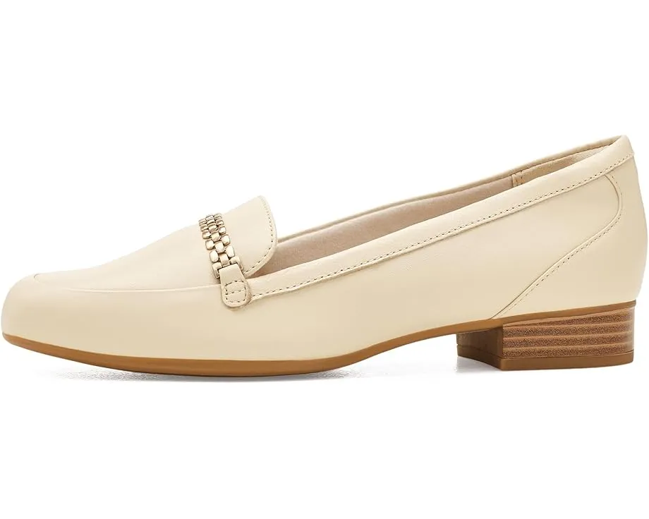 Лоферы Clarks Juliet Mia с квадратным носком и низким каблуком из кожи