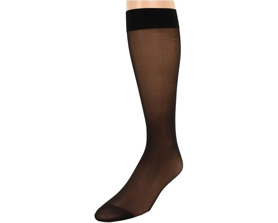 Гольфы Wolford Individual 10 с матовым эффектом и усиленным мыском