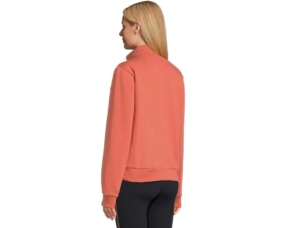 Свитшот The North Face Evolution с молнией на четверть и вышивкой