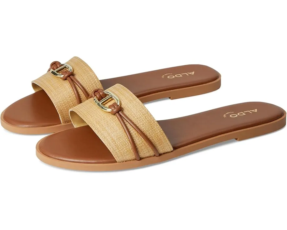 Босоножки ALDO Vasia без застежки с плетеным ремешком и круглым носком