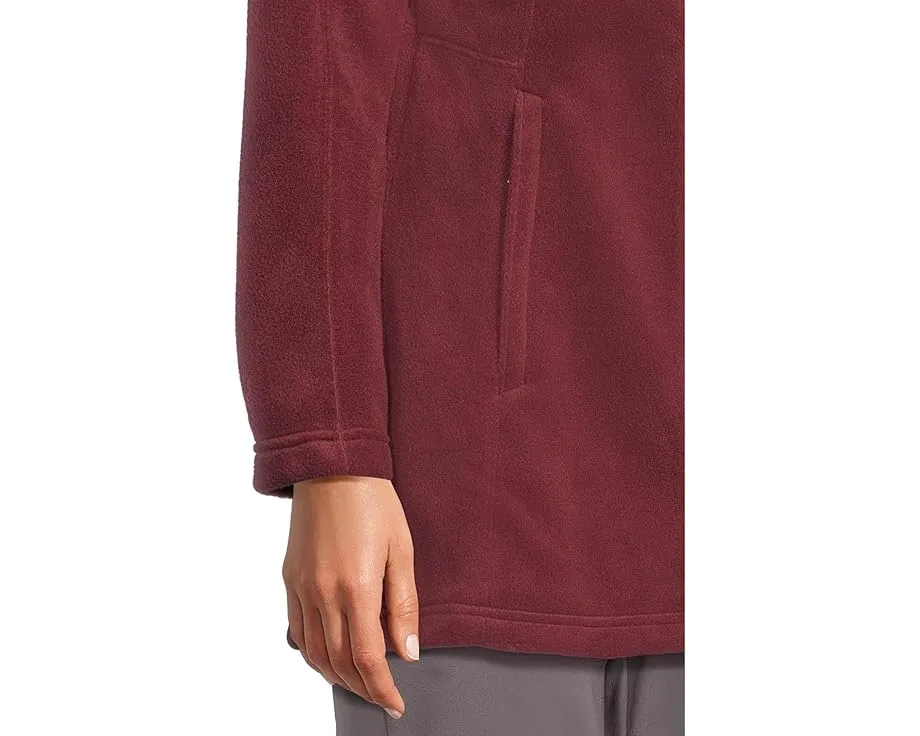 Длинный худи Columbia Benton Springs II из флиса MTR с капюшоном