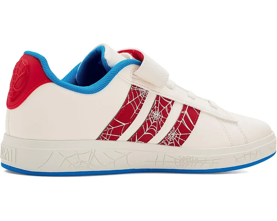 Детские кроссовки adidas Marvel Spider-Man Grand Court с эластичными шнурками