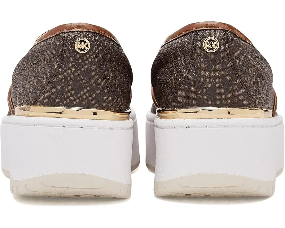 MICHAEL Michael Kors Слипоны Dottie Slip-On на платформе с фирменным принтом