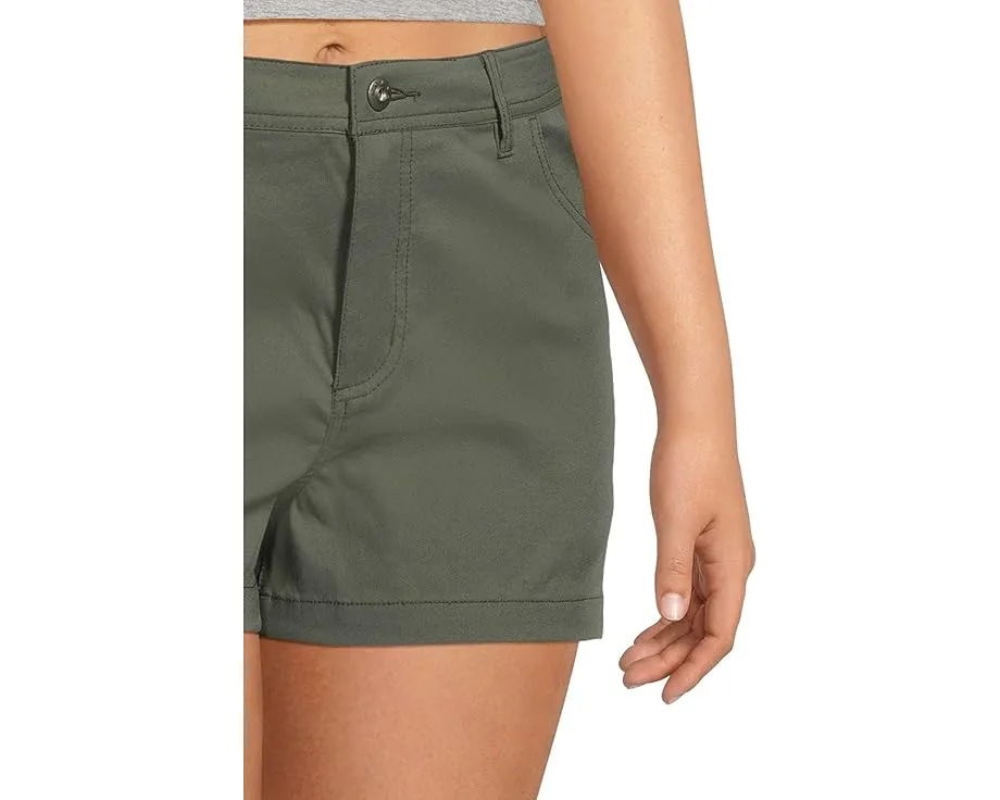 Шорты Prana Stretch Zion Halle с защитой UPF 50+ и влагоотводящими свойствами