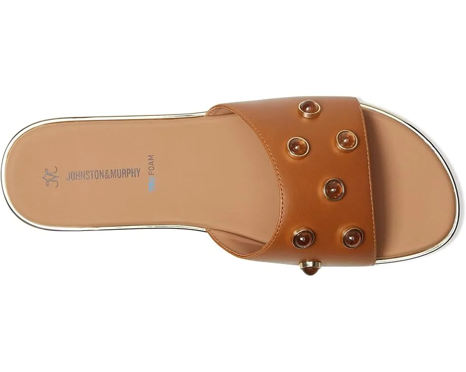 Сланцы Shayla Embellished Slide с каменными вставками Johnston & Murphy