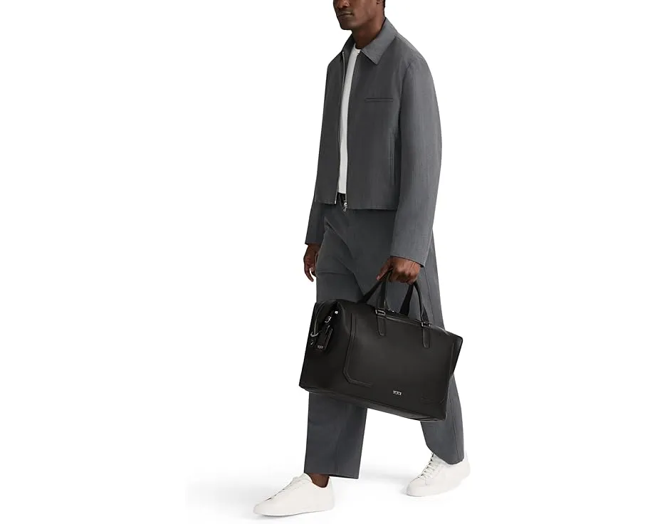 Дорожная сумка Tumi Nelson с кожаными ручками и съемным ремнем