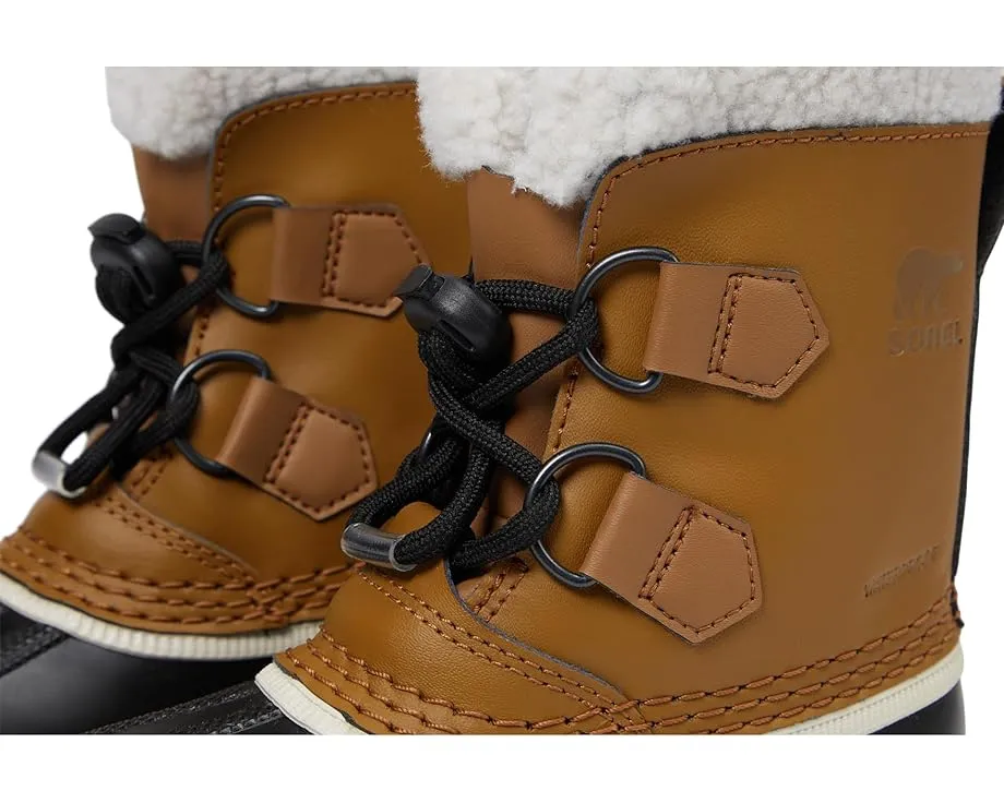 Детские зимние ботинки SOREL Childrens Yoot Pac TP WP со съемной стелькой и шерстяной манжетой