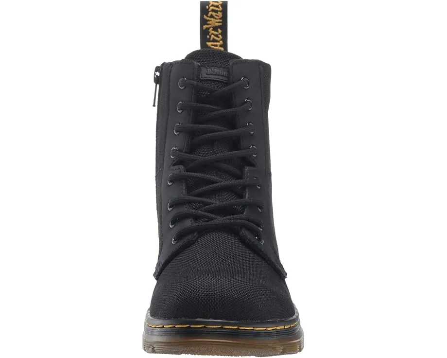 Детские ботинки Dr. Martens Combs Y с восемью люверсами и боковой молнией