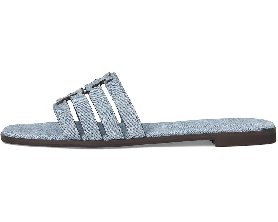Сандалии Tory Burch Ines Cage Slides с плетеным верхом в стиле кейдж