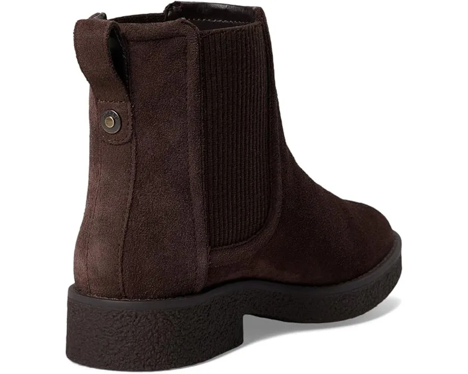 Ботинки Clarks Nella Top из кожи и замши с контурной стелькой