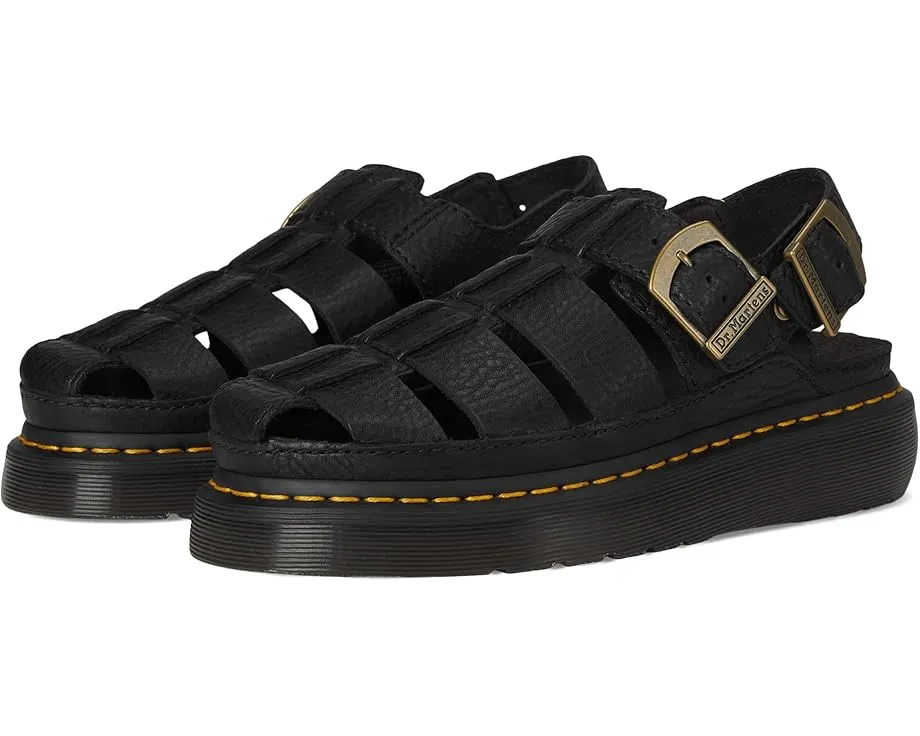 Сандалии Dr. Martens Wrenlie на платформе Quad Shore с пряжкой