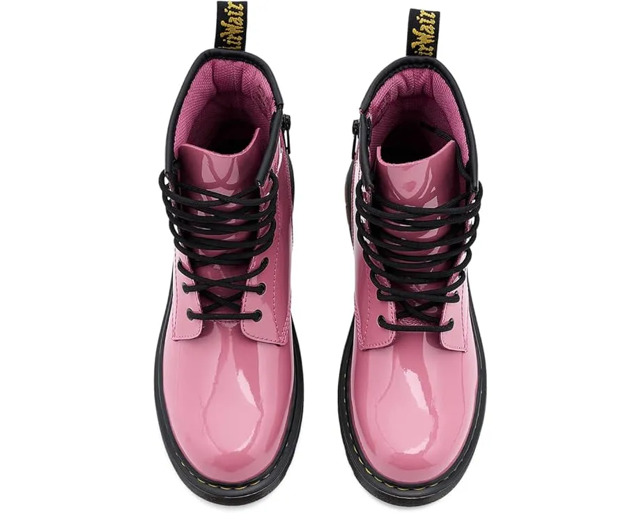 Dr. Martens детские ботинки 1460 Y из гладкой кожи на молнии