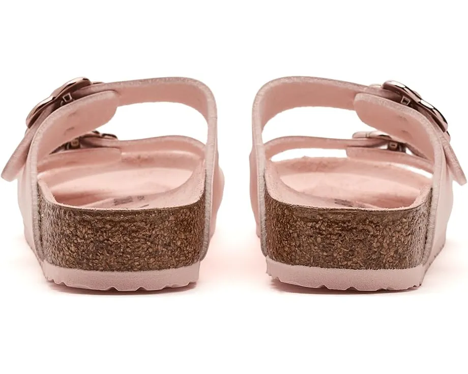 Детские сандалии Birkenstock Arizona с цветочной пряжкой и пробковой стелькой