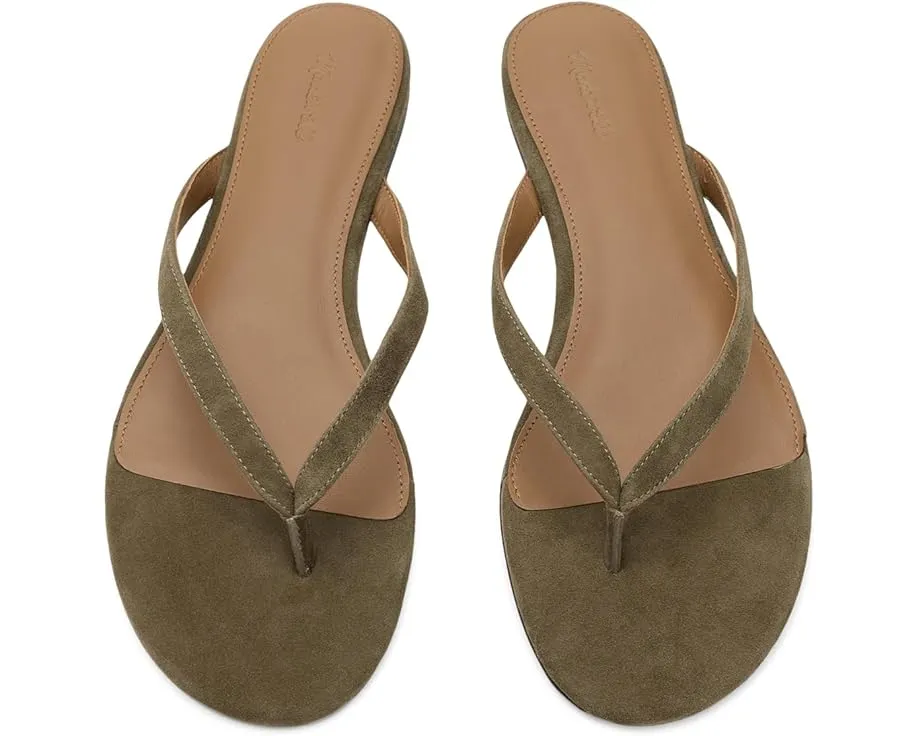 Вьетнамки Ivanna Thong из замши Madewell