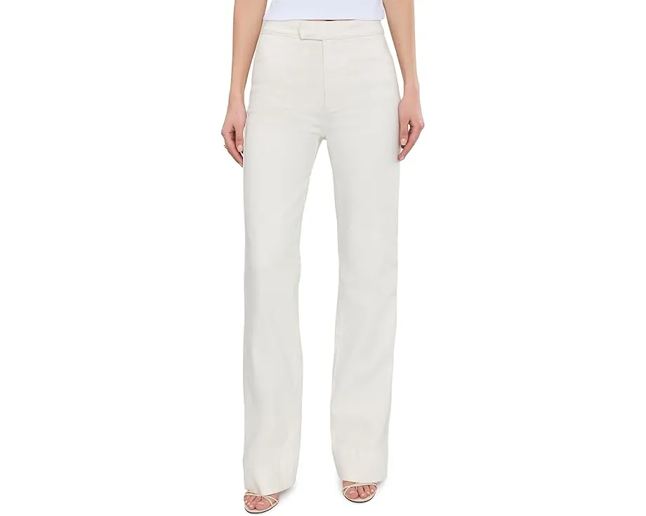 Брюки-джинсы Stevie Boot Trouser от Paige с карманами Jolene в тональном экрю