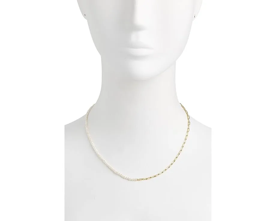 Колье Kendra Scott Markie из цепочки и жемчуга