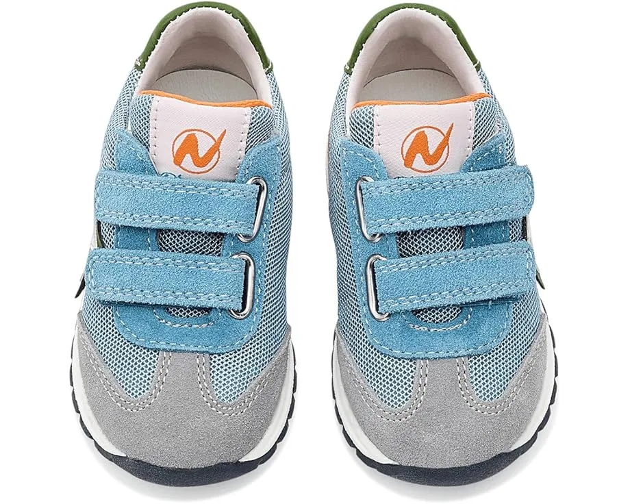 Детские кроссовки Naturino Crumi Vl с логотипом STAR и контрастной пяткой