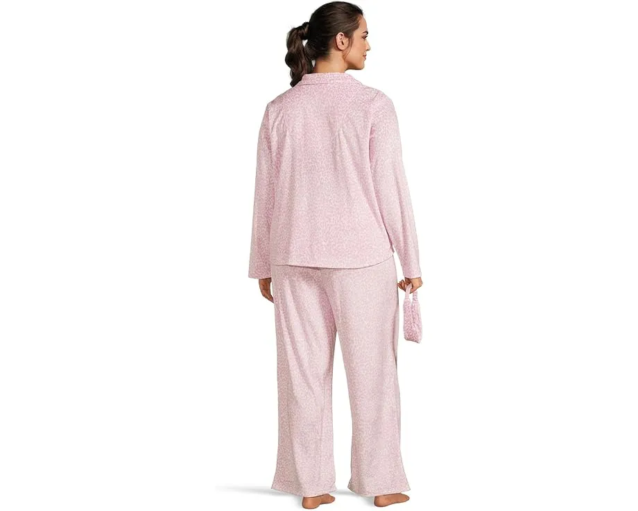 Пижамный комплект Plus Minky Fleece с повязкой для головы Karen Neuburger