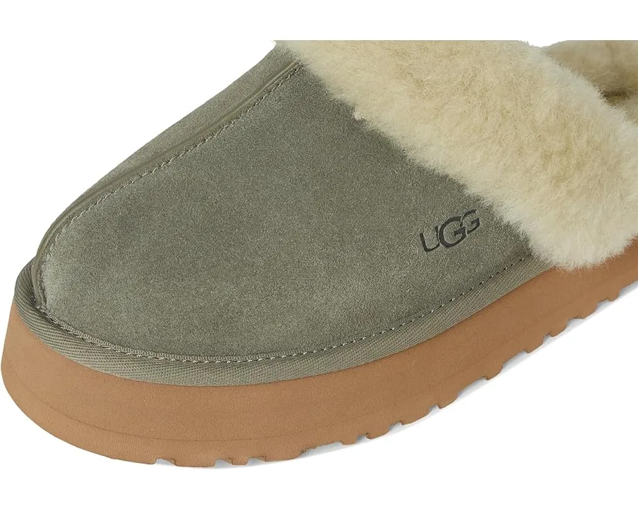 UGG Disquette угги на платформе из овчины с подошвой из ЭВА