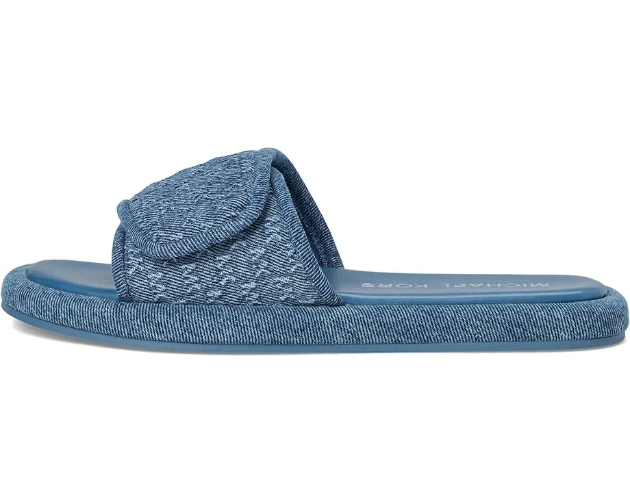 Сланцы Suki Flat с квадратным носком и регулируемой застежкой MICHAEL Michael Kors