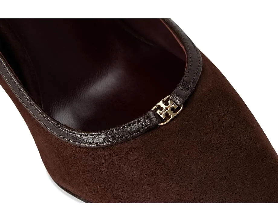 Туфли лодочки Tory Burch Double T Buckle на каблуке 80 мм с застежкой на пряжке