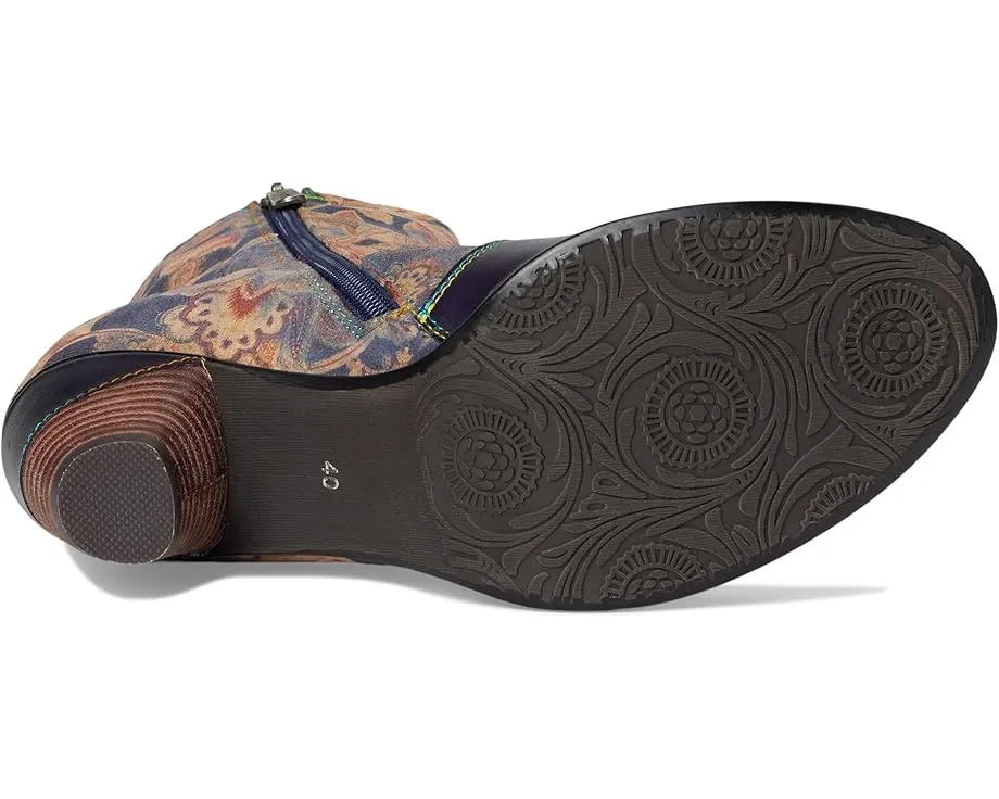 Ботильоны L'Artiste by Spring Step Naima с кожаным верхом и вырезом в виде розы