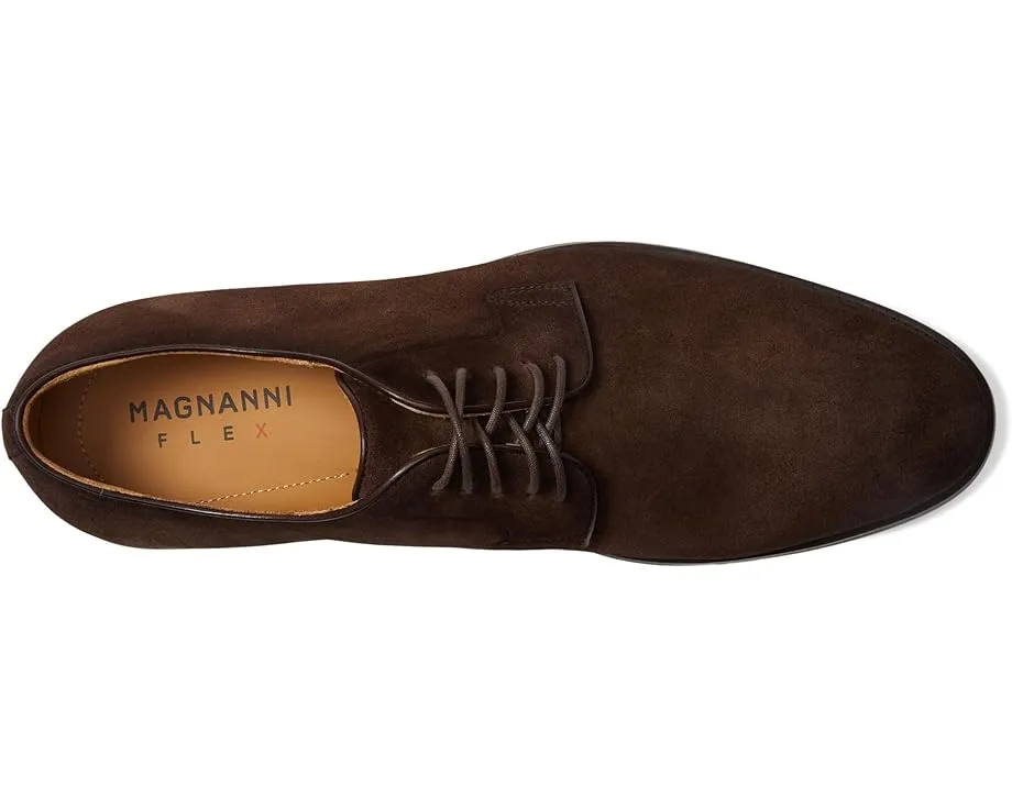 Magnanni Lanai туфли из замши со шнуровкой и низким каблуком