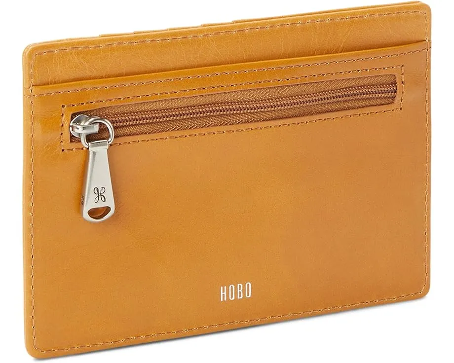 HOBO Euro Slide кожаный кошелек для кредитных карт с окошком для удостоверения