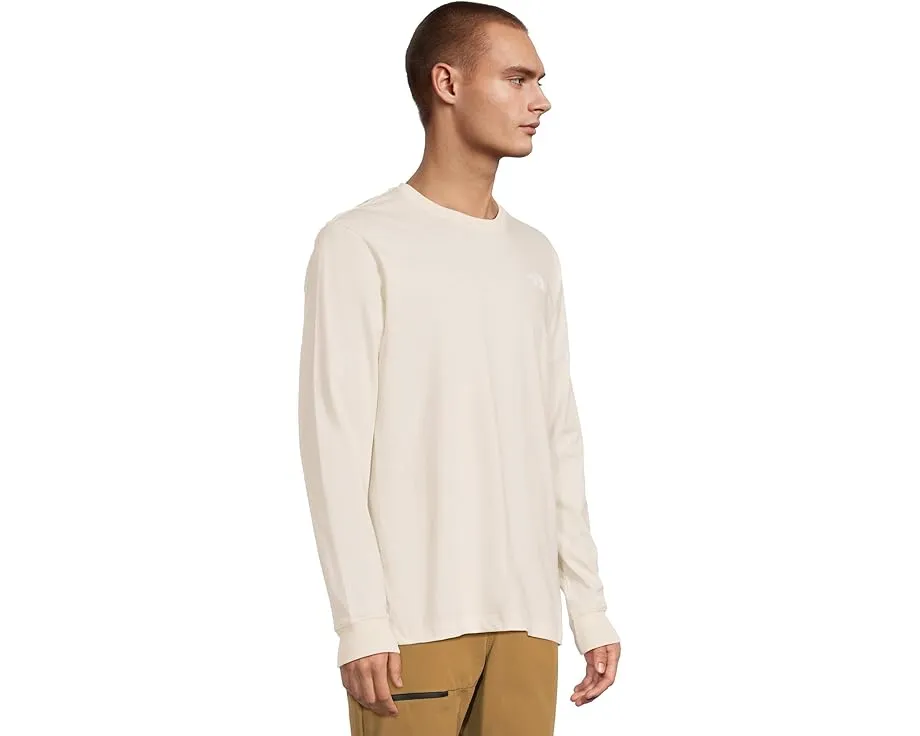 Футболка The North Face Evolution Regenerative Ink Box NSE с длинными рукавами и графическим принтом