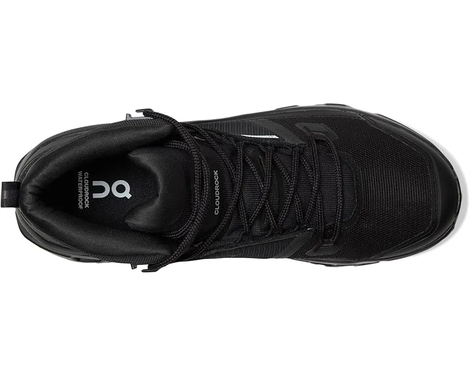 Водонепроницаемые треккинговые ботинки On Cloudrock Mid с защитой щиколотки