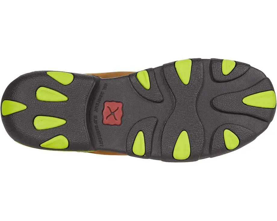 Чакка рабочие ботинки Twisted X Work со стальным носком и верхом из натуральной кожи