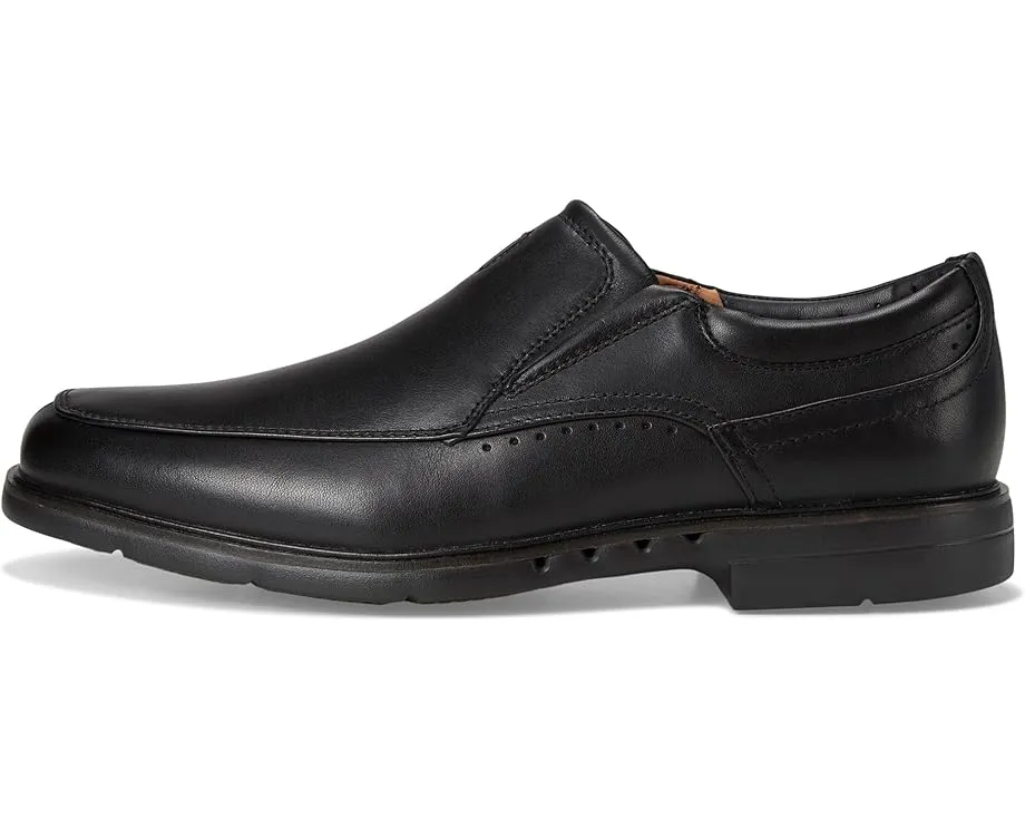 Clarks Un Kendric Go с верхом из премиальной кожи и вентилируемой подошвой