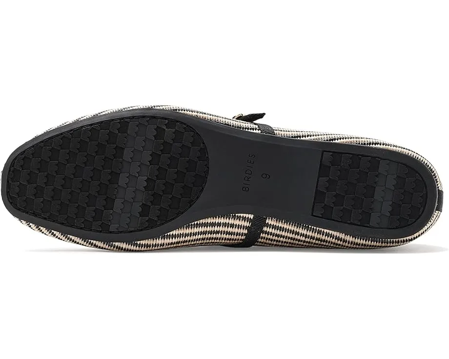 Туфли-лодочки Birdies Hummingbird Mary Jane Two-tone Raffia с квадратным носком