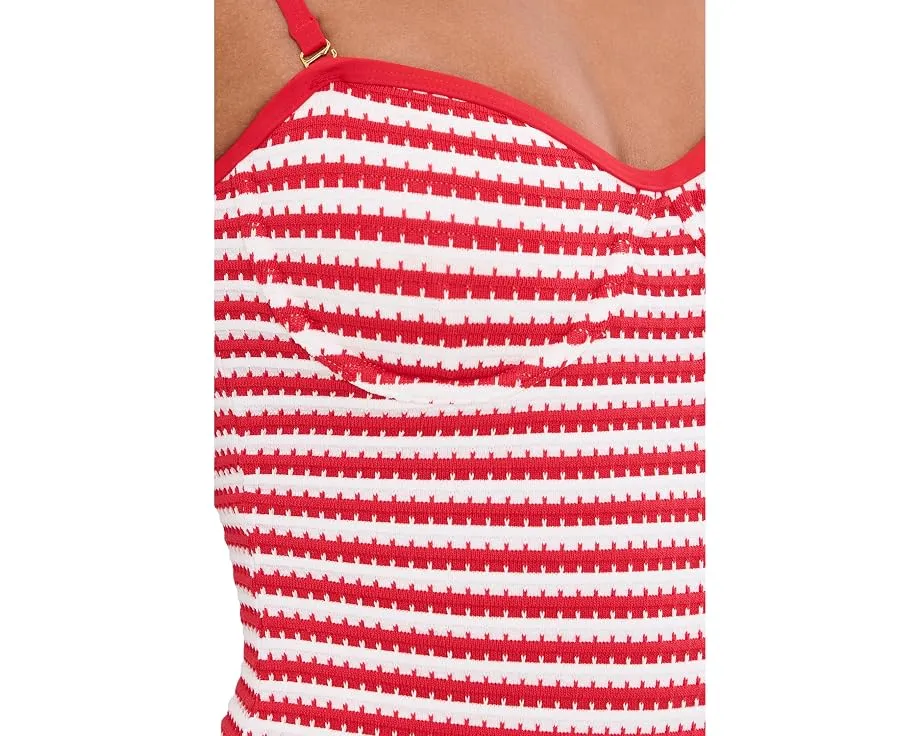 Купальник Hayes One-Piece от Beach Riot с полосатой фактурой