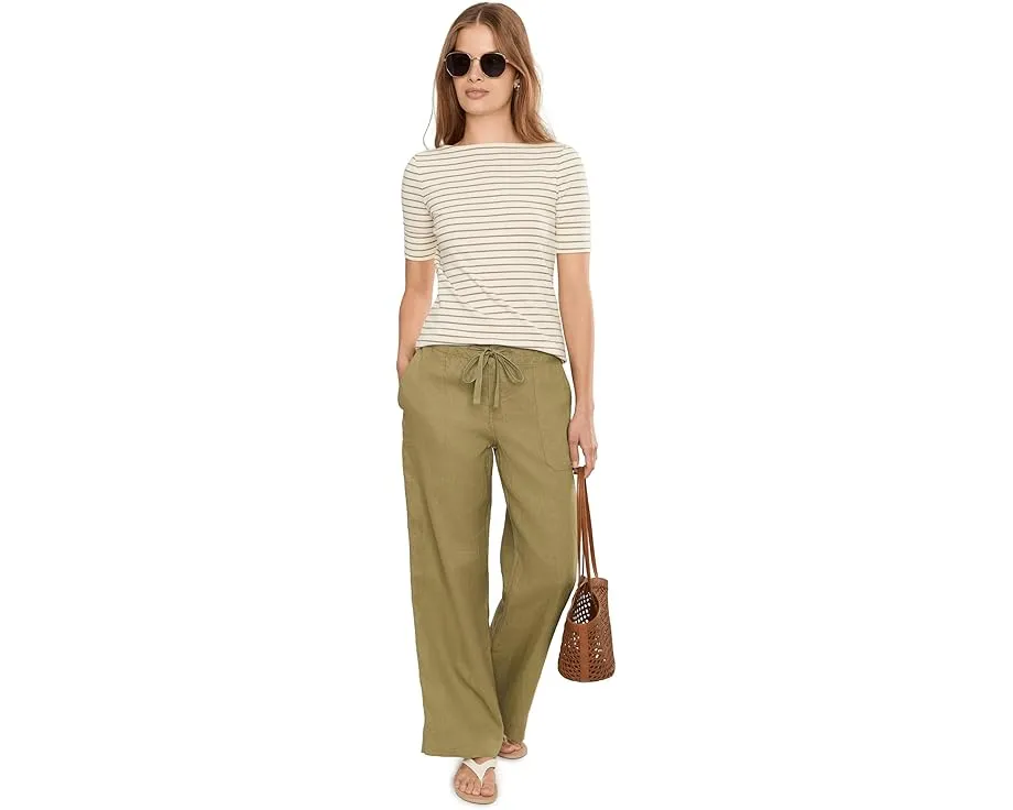 Брюки Petite Linen Wide-Leg от Lauren Ralph Lauren