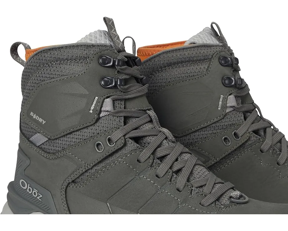 Утепленные водонепроницаемые ботинки Oboz Bangtail Mid Insulated B-Dry с мембраной