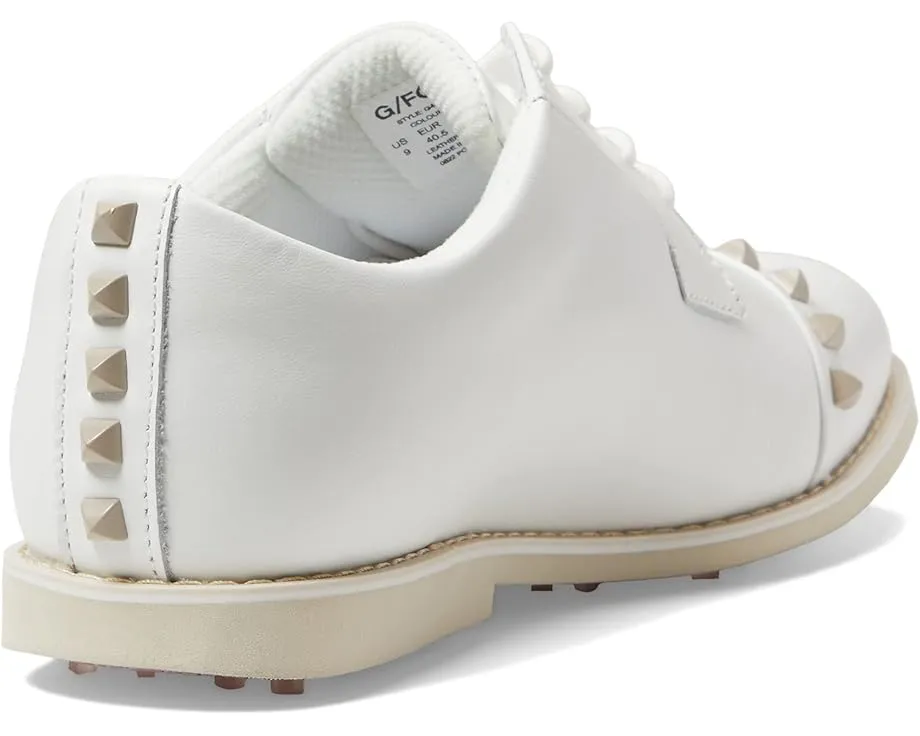 Гольф обувь GFORE Stud Cap Toe Gallivanter с кожаным верхом