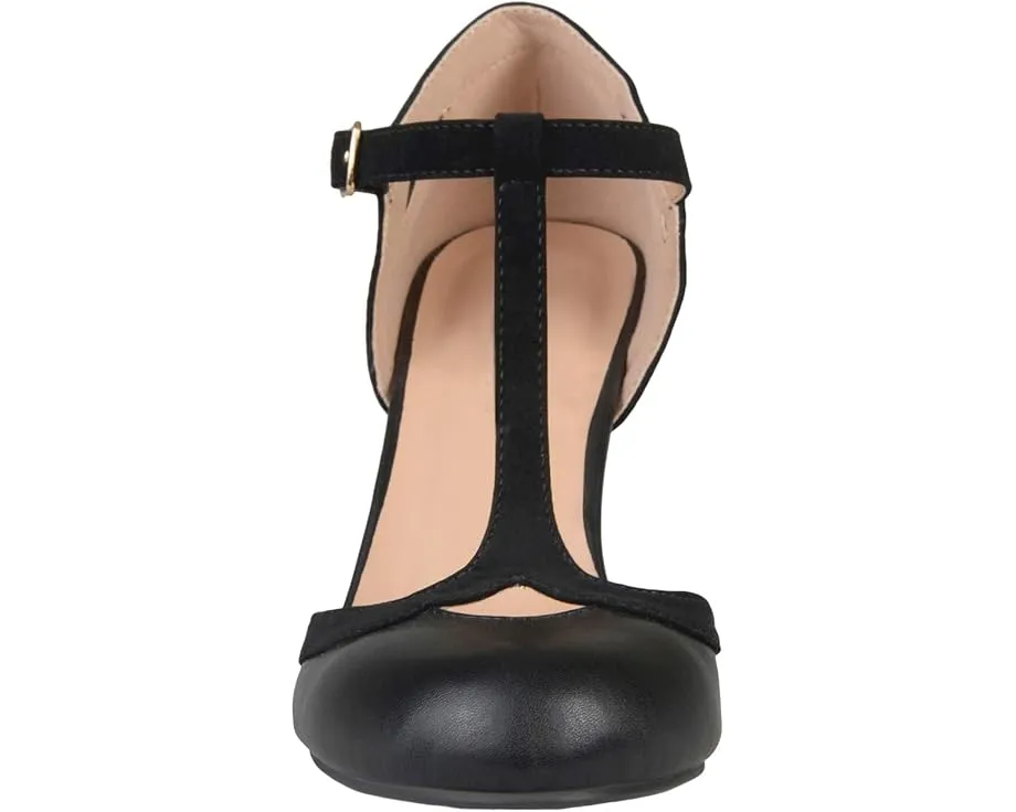 Туфли Journee Collection Olina Pumps с ремешком на щиколотке