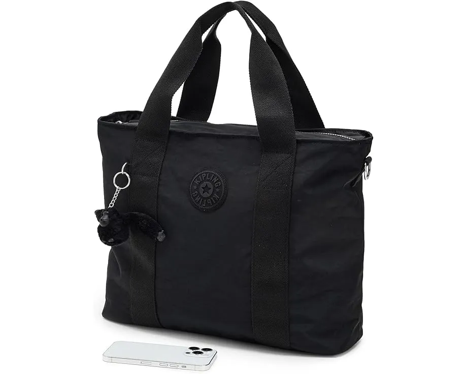 Kipling Minta Large сумка через плечо с регулируемым ремнем и обезьянкой