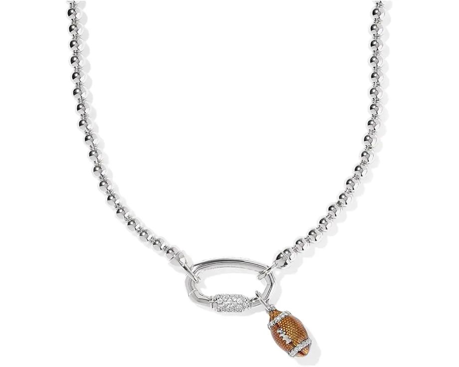 Колье Football Metal Strand с круглыми синтетическими камнями от Kendra Scott