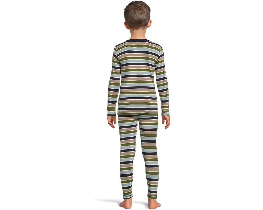 Пижамный комплект Kickee Pants Kids с длинным рукавом и принтом