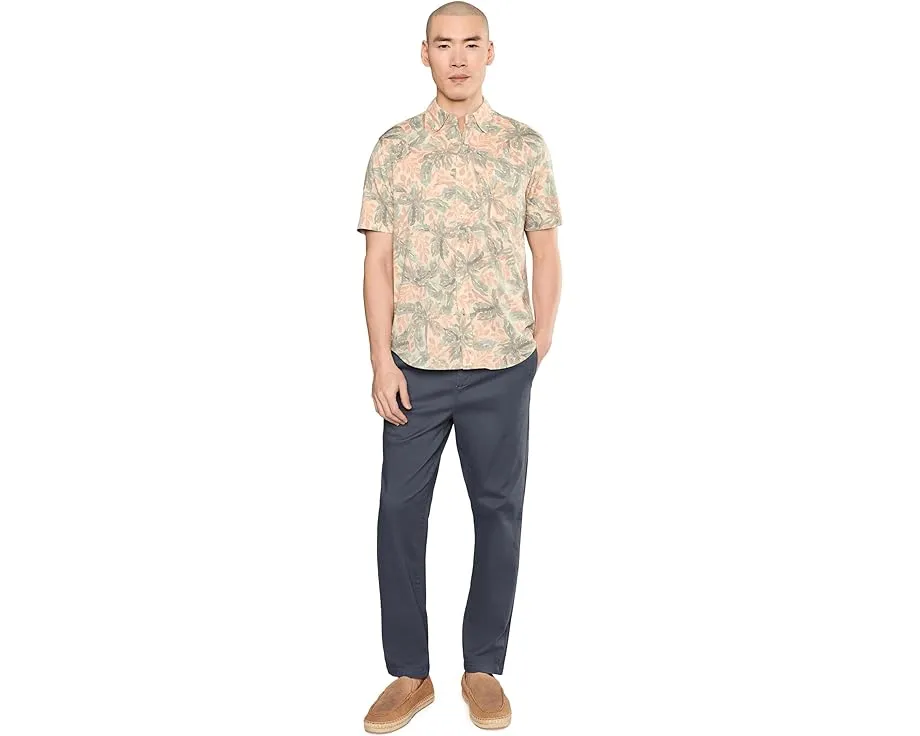 Рубашка Tommy Bahama San Lucio Sea Shade с коротким рукавом абалон