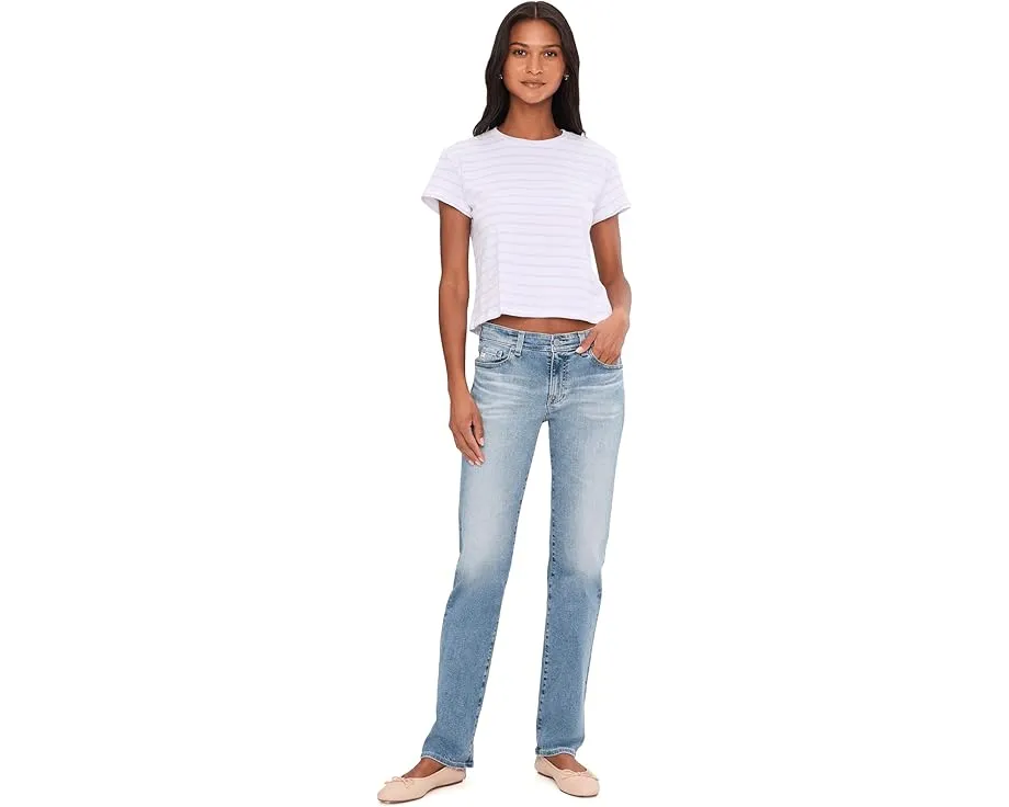 Джинсы Sandra Low Rise Slim Straight с низкой посадкой и прямым кроем в цвете 15 Years Aviator