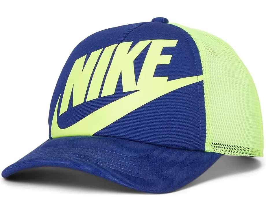 Nike Kids Кепка Rise Structured Trucker с сетчатыми вставками и регулируемой застежкой