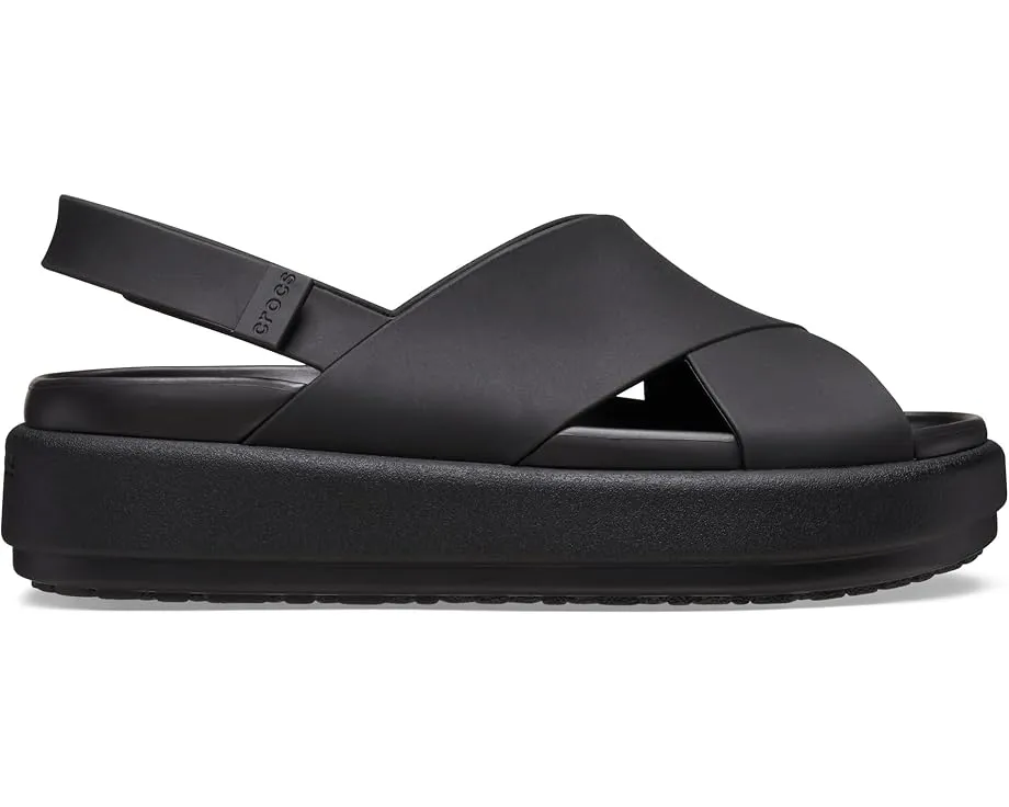 Crocs Сандалии Brooklyn Luxe Cross Strap с перекрестными лямками