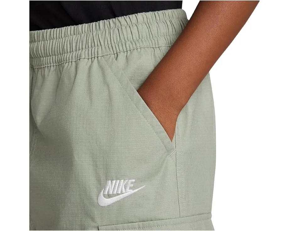Nike Sportswear Club Woven Cargo Shorts для детей с карго-карманами