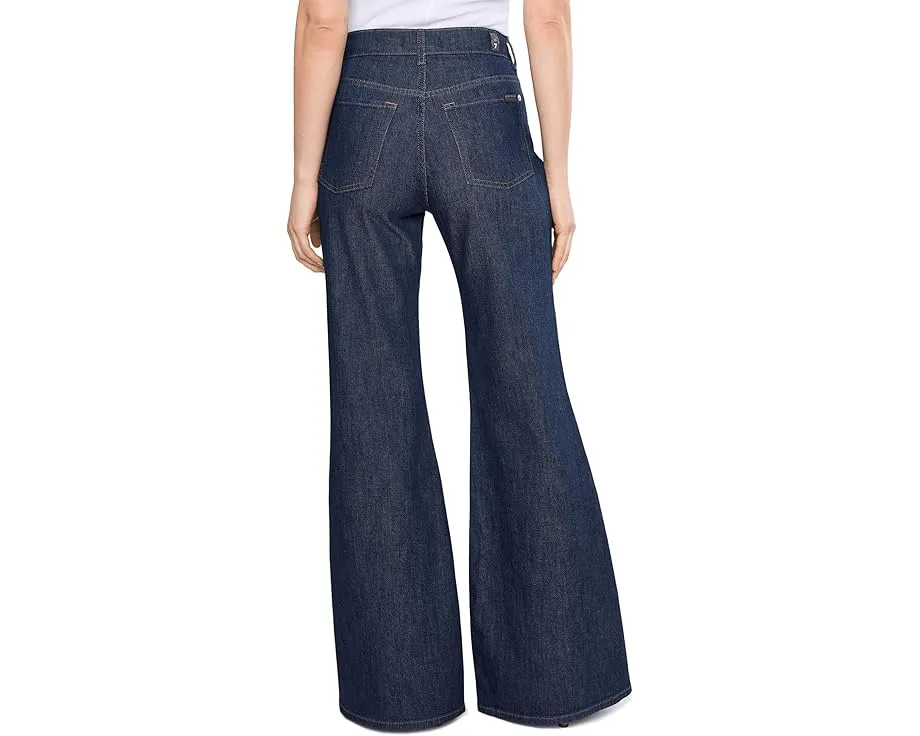 Джинсы 7 For All Mankind Retro Flare с высокой талией и расклешенными штанинами