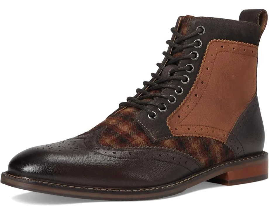 Ботинки Stacy Adams Finnegan Wing Tip с перфорацией и стелькой Memory Foam
