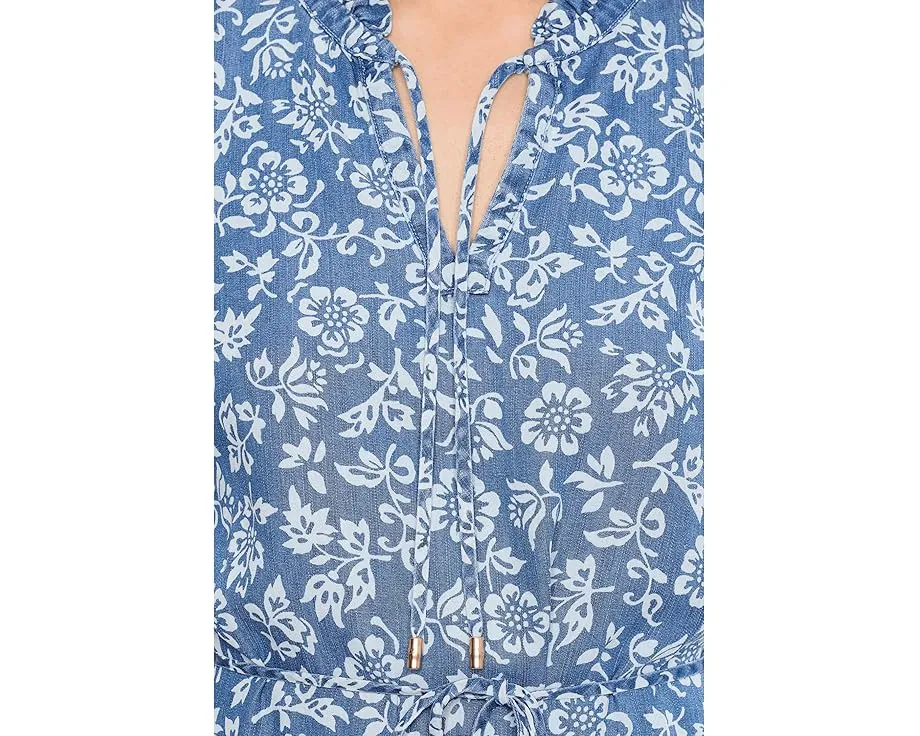 Tommy Bahama платье короткое Bahia Blooms с коротким рукавом