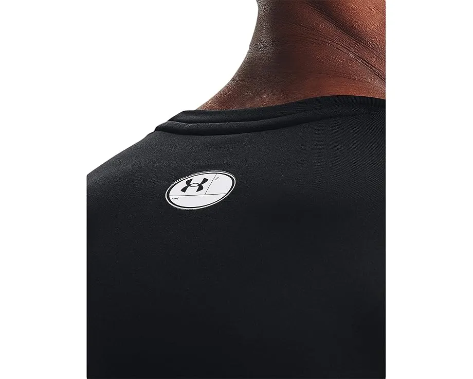 Under Armour ColdGear Armour Fitted Crew с двуслойной тканью и сетчатыми вставками
